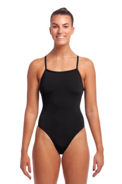 Funkita Ladies Tie Me Tight One Piece Black