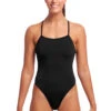 Funkita Ladies Still Black Twisted Back