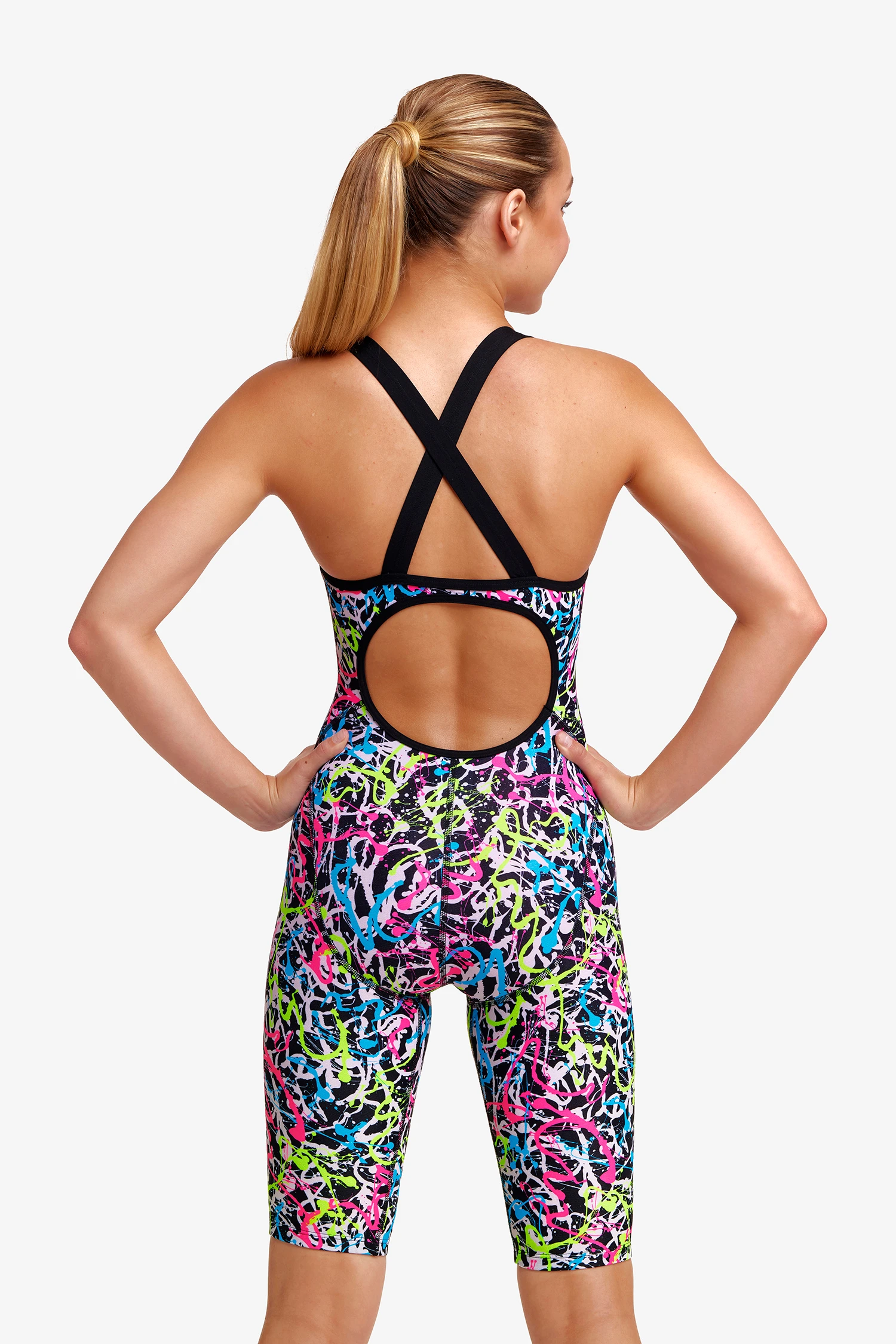 Funkita Messed Up โ Girls Fast Legs One Piece - Image 2
