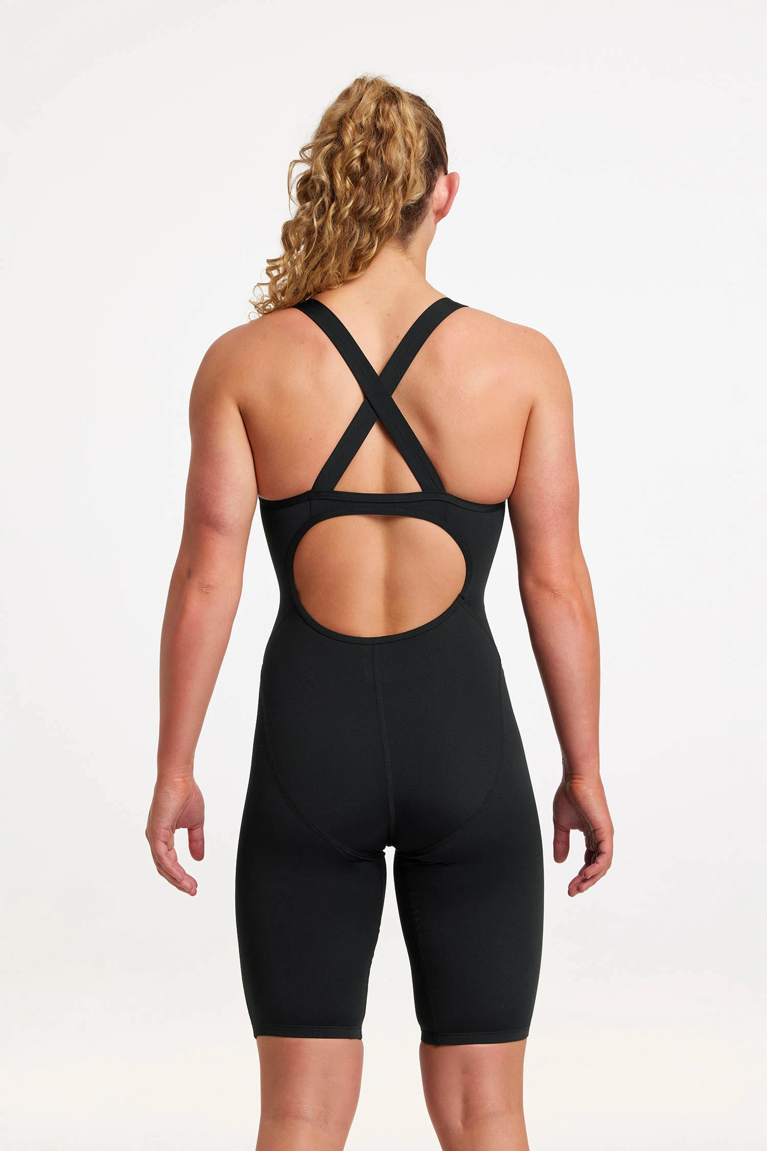 Funkita Ladies Fast Legs One Piece Still Black - Image 2