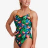 Funkita Ladies Diamond Back One Piece Jungle Bungle