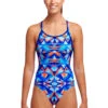 Funkita Ladies Diamond Back One Piece Mad Mirror
