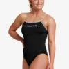 Funkita Ladies Single Strap One Piece Black Current