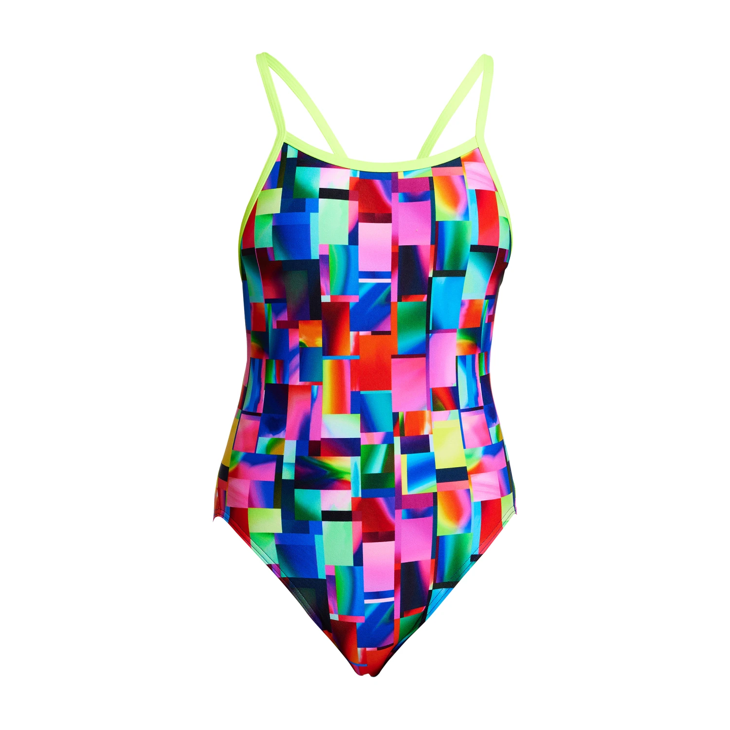 Funkita Girls Single Strap One Piece Patch Panels - Image 2