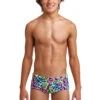 Funky Trunks Boy’s Sidewinder Trunks Messed Up