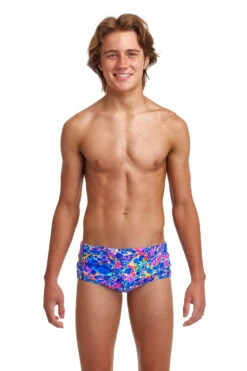 Funky Trunks Boy’s Sidewinder Trunks Oiled Up