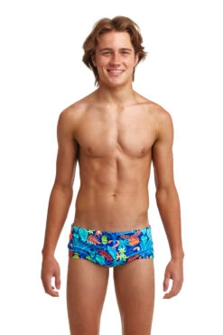 Funky Trunks Boy’s Sidewinder Trunks Slothed
