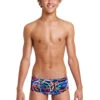 Funky Trunks Boy’s Sidewinder Trunks Spin Doctor