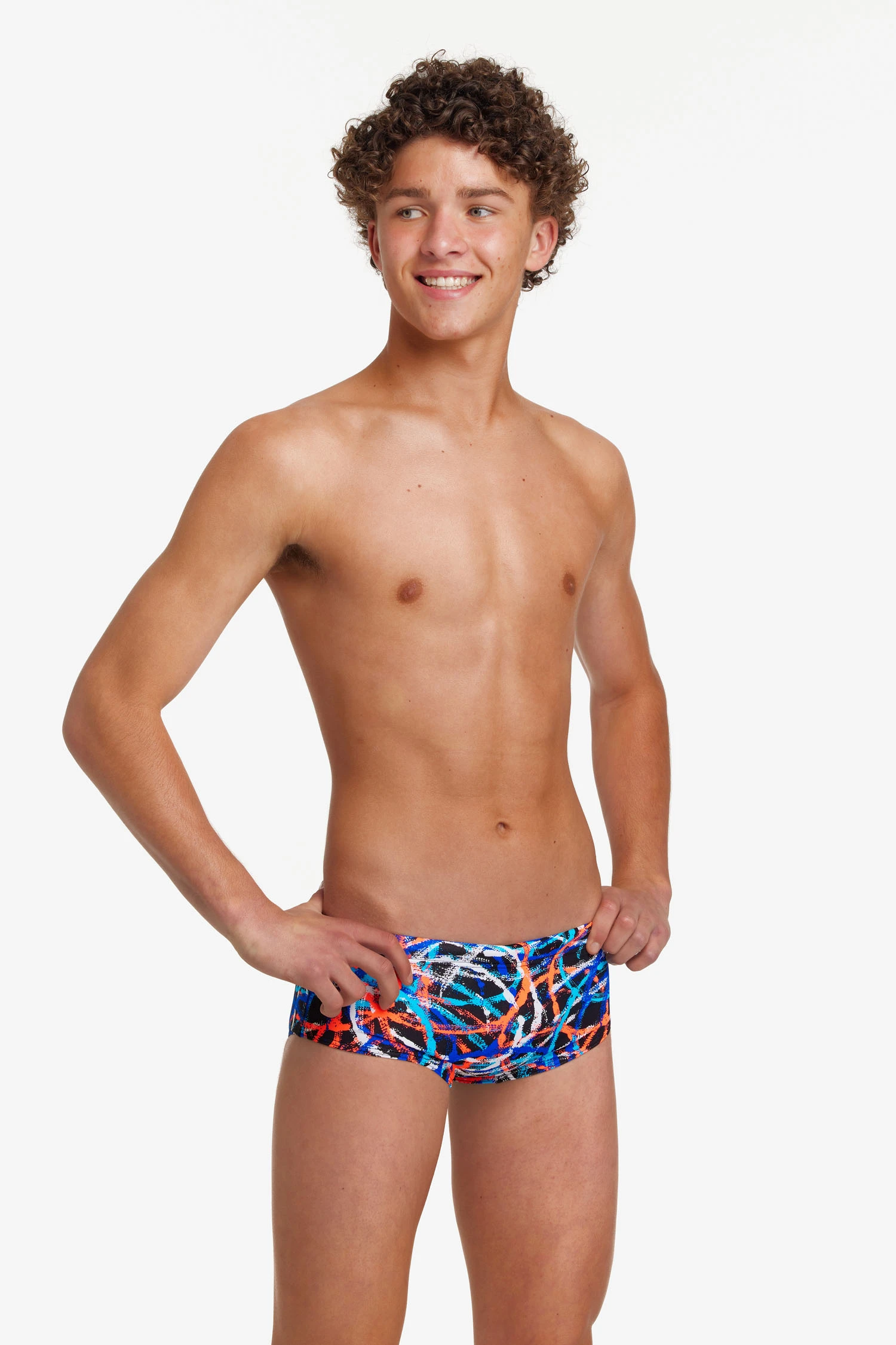 Funky Trunks Boy’s Sidewinder Trunks Spin Doctor - Image 3