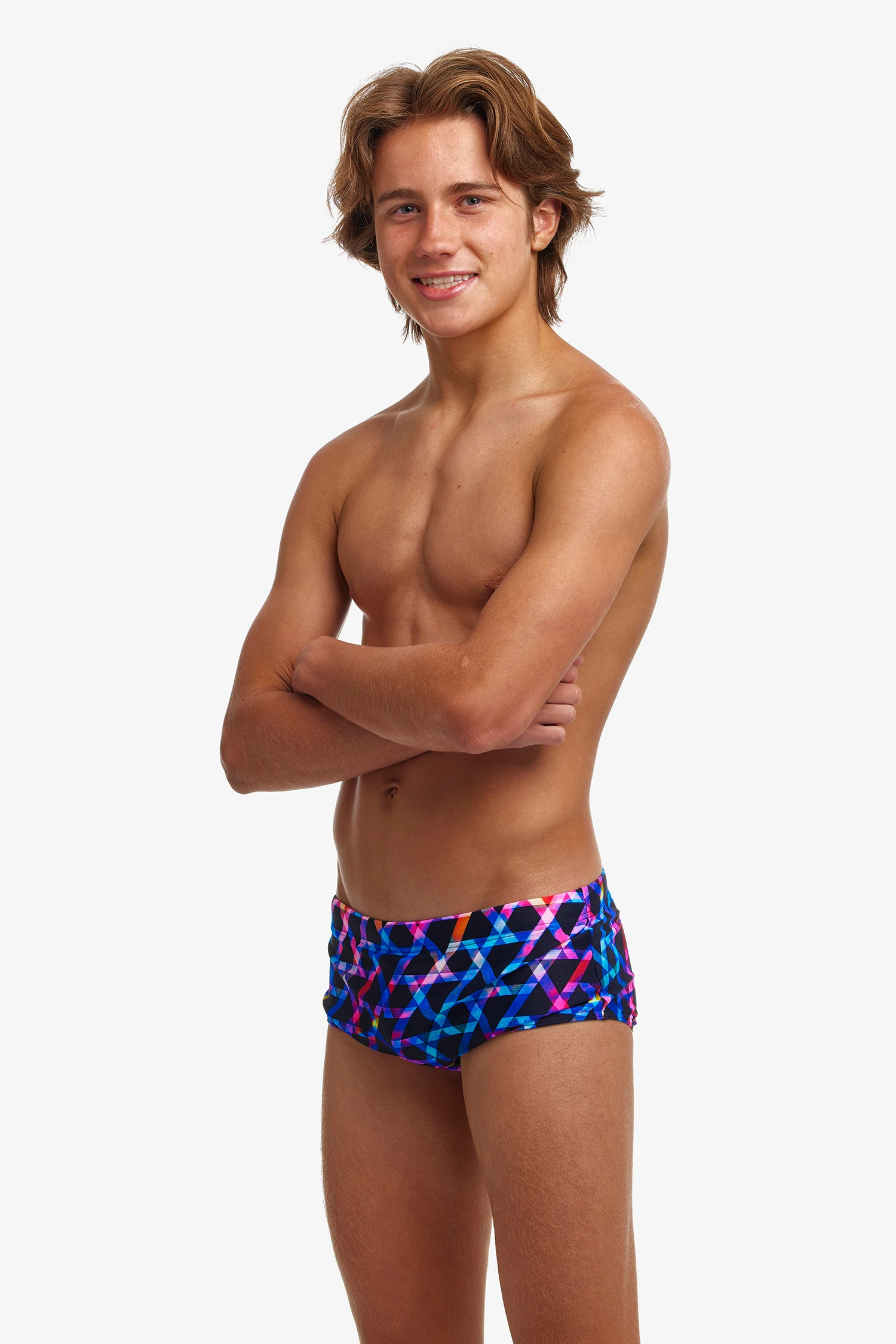 Funky Trunks Boy’s Sidewinder Trunks Strapping - Image 4