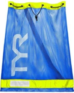 TYR Alliance Mesh Backpack Royal/Yellow