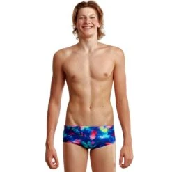 Funky Trunks Boy’s Sidewinder Trunks Miami Beats