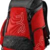 TYR New Alliance 30L Backpack- Black/Red