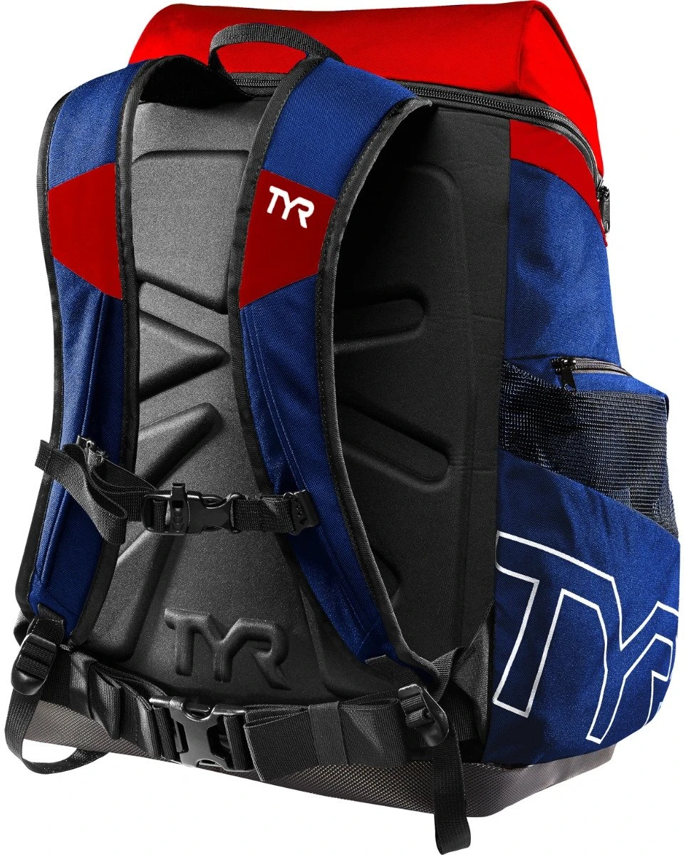 TYR New Alliance Backpack- Navy/Red - Image 2