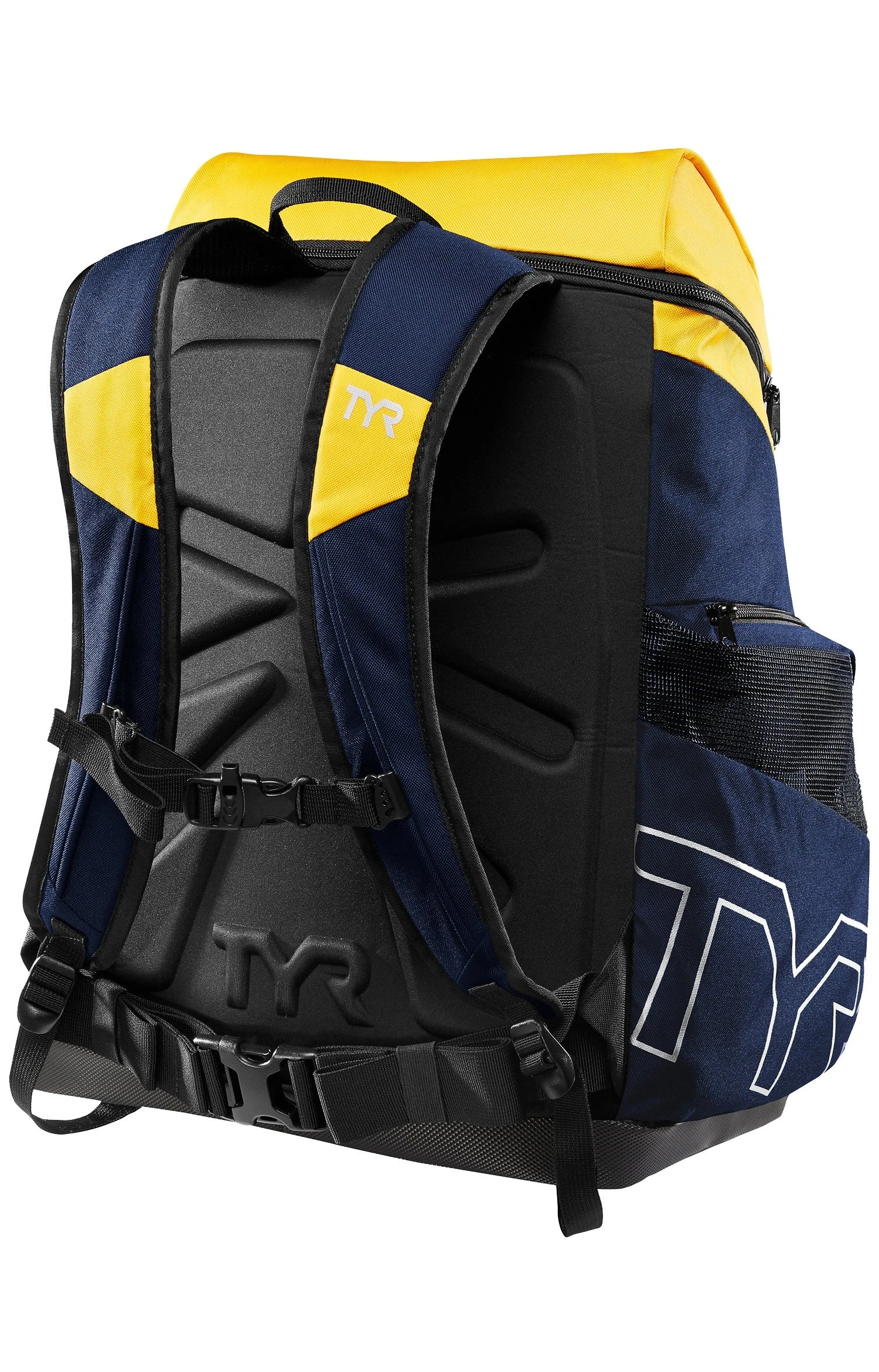 TYR New Alliance Backpack- Navy/yellow - Image 2
