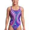 Funkita Ladies Diamond Back One Piece Fantasy Flight