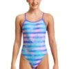 Funkita Girls Pastel Palm Single Strap