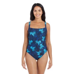 Zoggs INDIGO FOREST ADJUSTABLE CLASSICBACK ONE PIECE