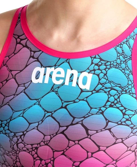 Arena Women’s Powerskin Carbon-Air² Twilight Gator Open Back Limited Edition - Image 4