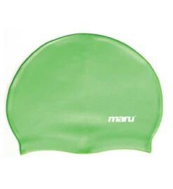Maru Solid Silicone Hat – Green – One Size – Green