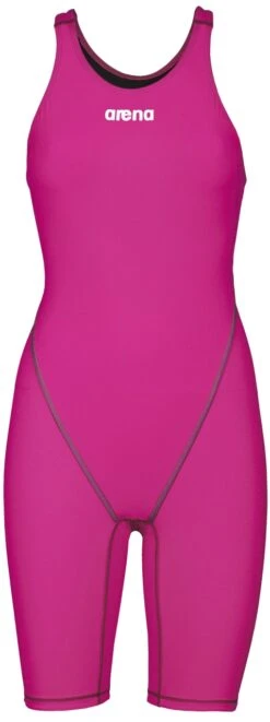 Arena Powerskin Junior St X Raptor Kneesuit -Fuchsia