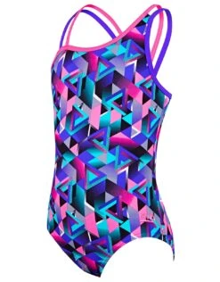 Zoggs Girls Kitch Chaos Crossback