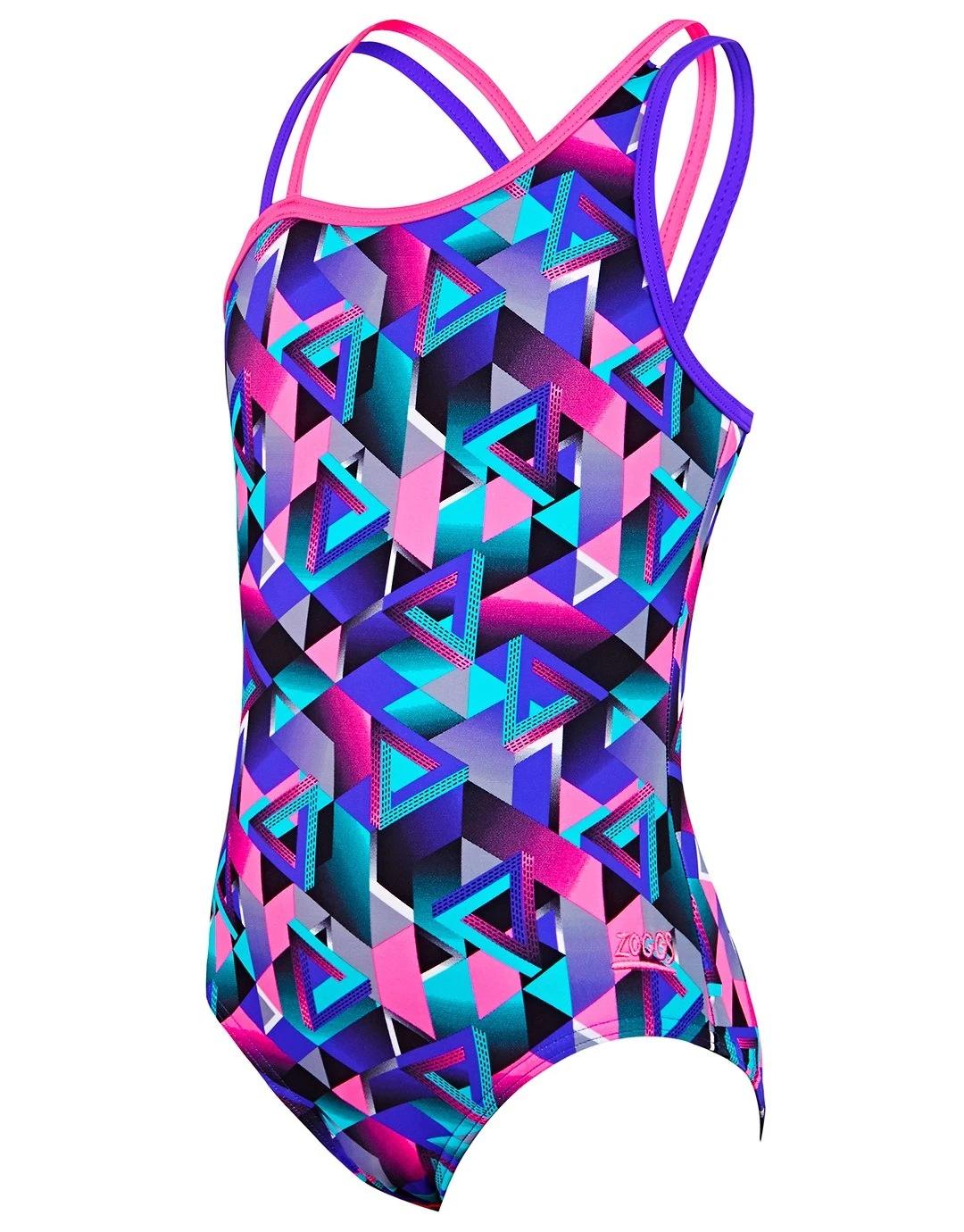 Zoggs Girls Kitch Chaos Crossback