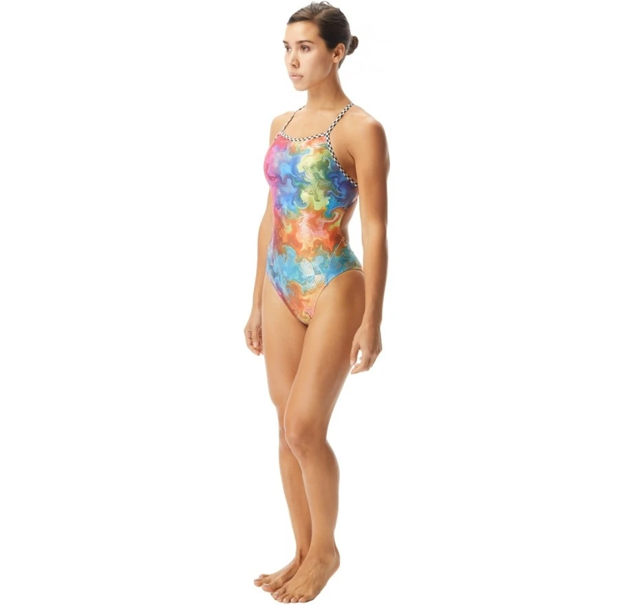 The Finals Women’s Dancing Queen Foil Funnies Wingback Swimsuit