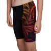 Speedo Junglelizzard Digital Placement V Cut Jammer Black