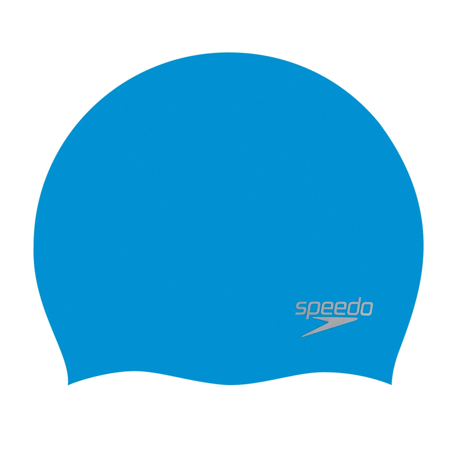 Speedo Plain Moulded Silicone Cap