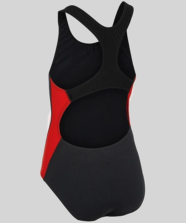 Maru Girls Panel Racer Back (Black/Red) - Image 4