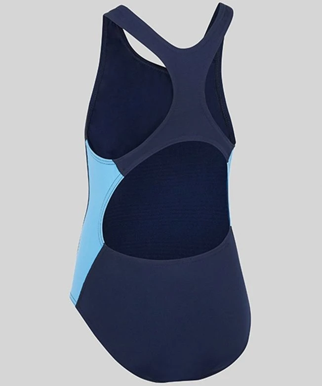 Maru Girls Panel Racer Back (Navy/Cobalt) - Image 2