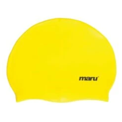 Maru Silicone Swim Hat (Yellow)