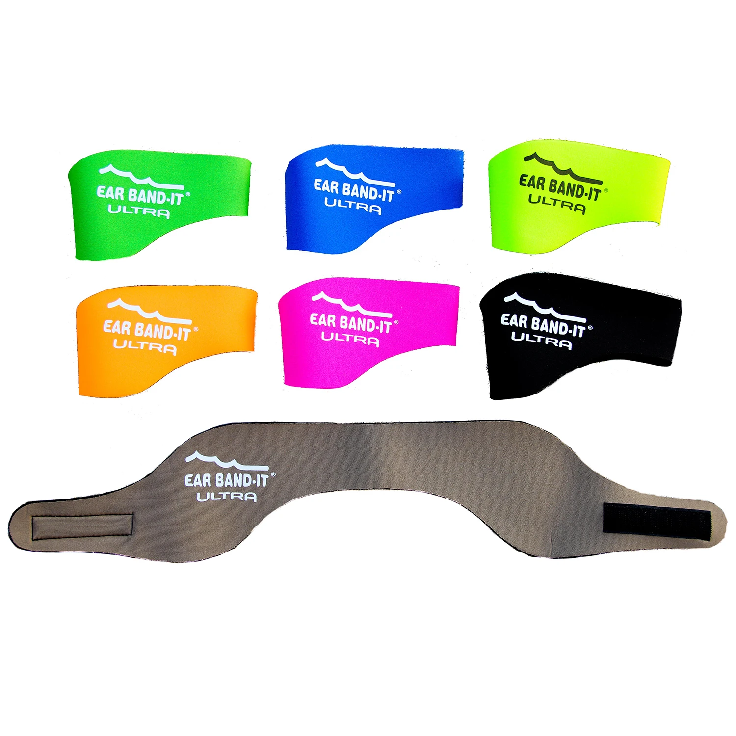 EarBand It Ear Band-It Ultra Swimming Headband With Ear Plugs โ Small - Image 2