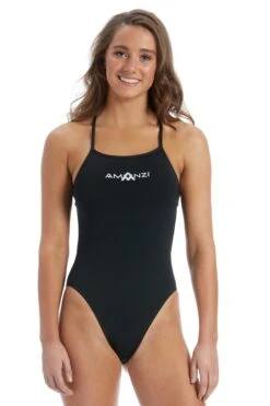 Amanzi Jet Tie Back One Piece