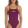 Amanzi Ladies Bordeaux Tie Back One Piece