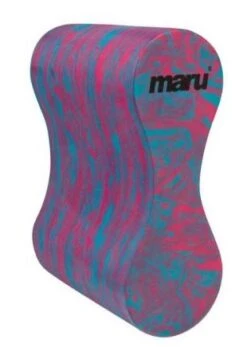 Maru Swirl Pull Buoy- Blue/Pink