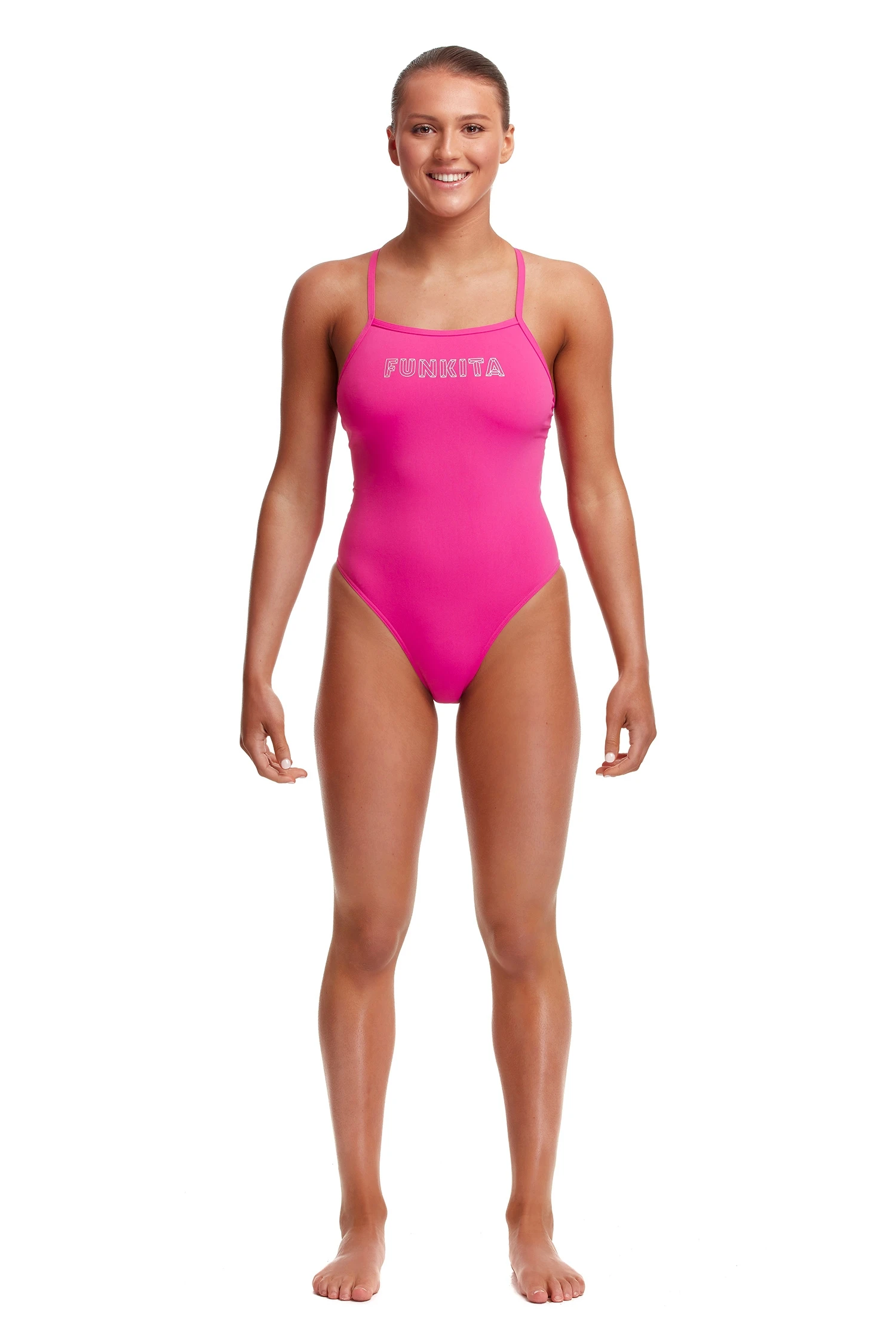 Funkita Ladies Tie Me Tight One Piece-Candy