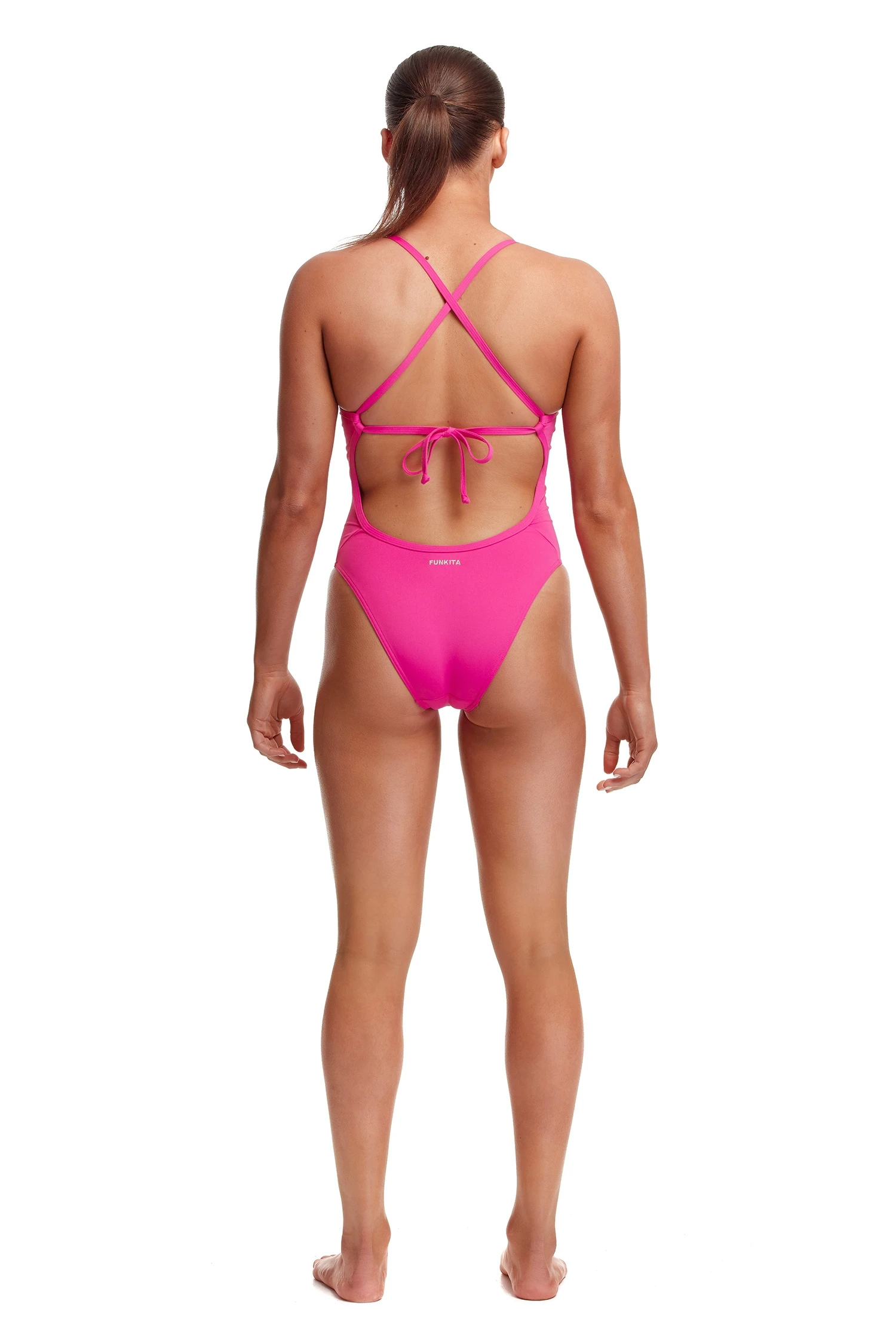 Funkita Ladies Tie Me Tight One Piece-Candy - Image 2