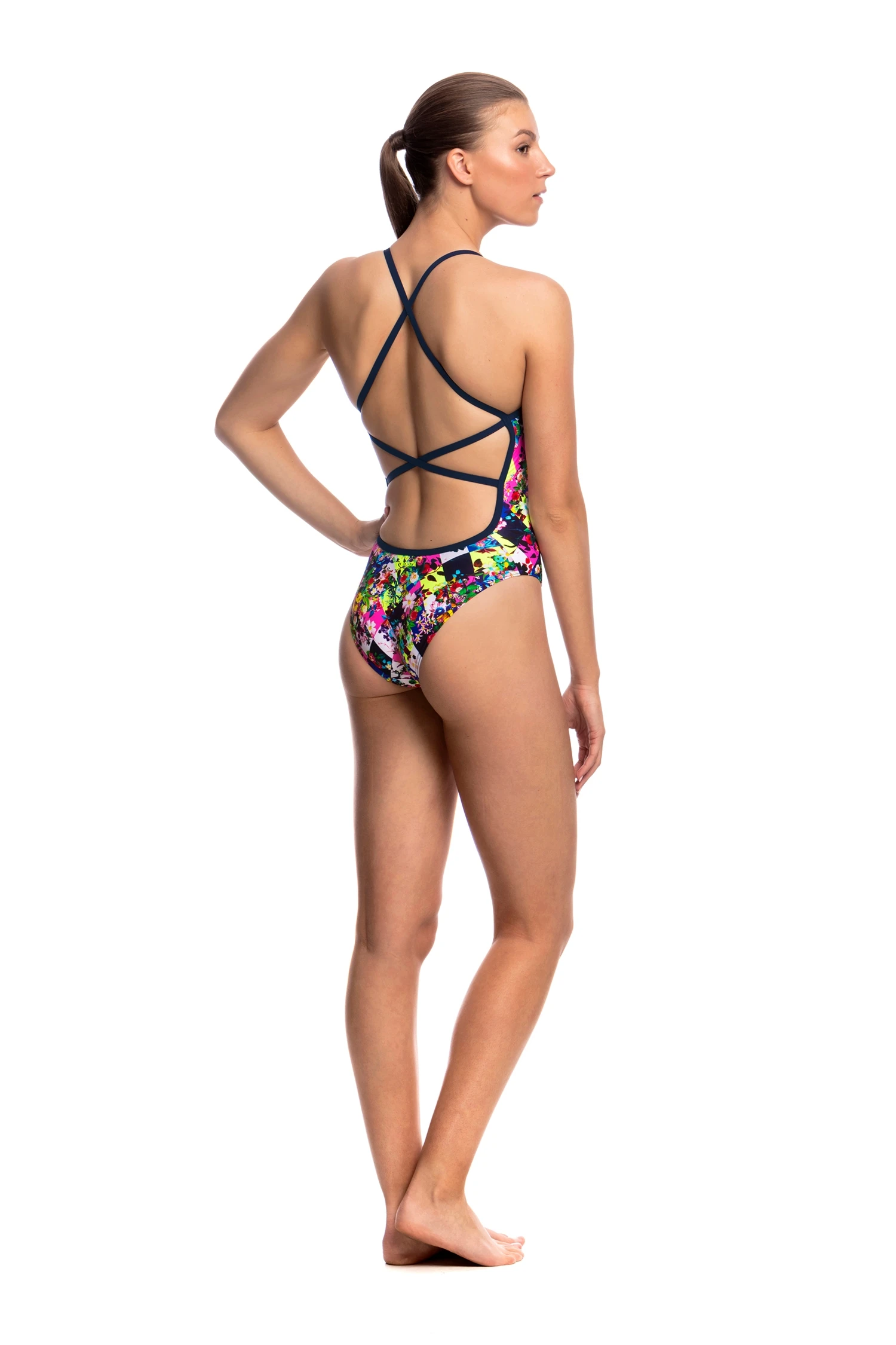 Funkita Ladies Princess Cut Strapped In One Piece - Image 3