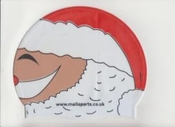 Mailsports Christmas Santa Silicone Hat- One Size
