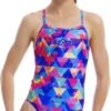 Amanzi Girls Spectrum Tie Back One Piece