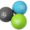 Fitness-Mad Trigger Point Massage Ball Set/Grey=Hard / Green=Medium / Blue=Soft. Size: 6Cm Dia
