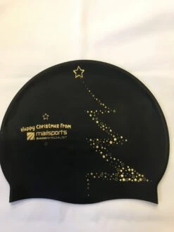 Mailsports Merry Christmas Tree Suede Silicone Hat