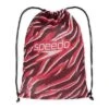 Speedo Printed Mesh Equipment Bag Red/Black